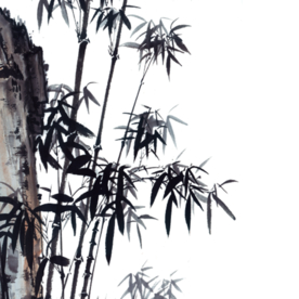 水墨竹子