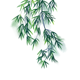 水墨竹子
