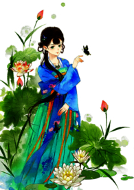 荷花元素