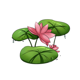 荷花元素