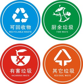 分类垃圾图标