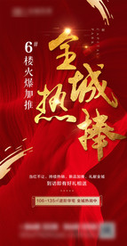 地产 热销海报