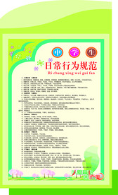 中学生日常行为规范