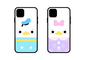 卡通鸭手机壳图案