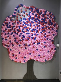 花墙背景