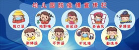 幼儿园防疫情宣传栏