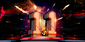 震撼十一海报设计