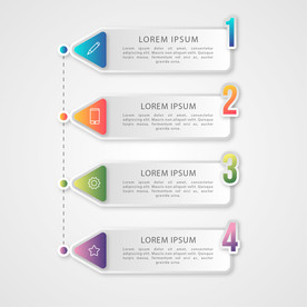 信息图模板 流程