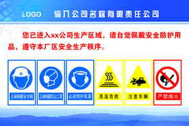 工程标识看板