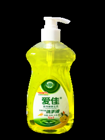 爱佳洗手液柠檬味外包装免扣素材