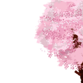 樱花装饰素材