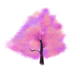 手绘樱花