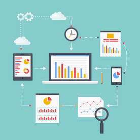 信息图模板 流程