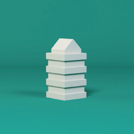 摩天大楼 楼房 玩具 模型