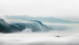 壮丽的大山美景