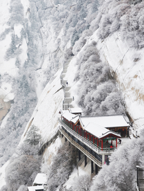 雪山美景