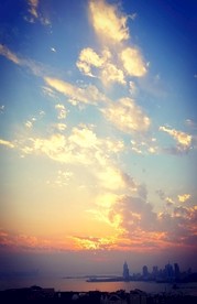 晚霞