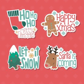 创意圣诞节贴纸