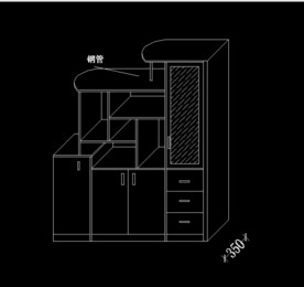2020最新成品隔断酒柜