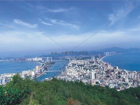 惠州双月湾风景照