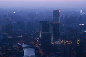 大城市地标建筑摄影