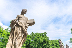 欧美风格的人物雕像