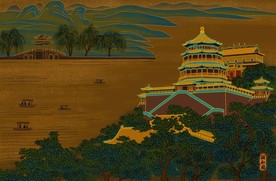 手绘城市