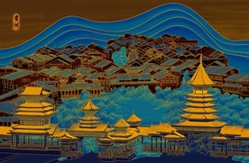 手绘城市