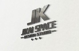 3D标志LOGO墙面贴图样机