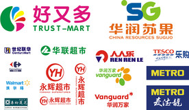 各大超市标志