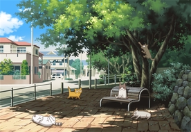 日系动漫背景
