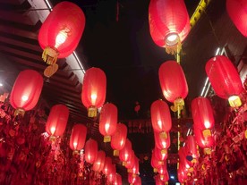 大红灯笼高高挂