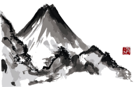 水墨山水