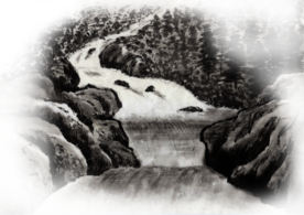 水墨山水