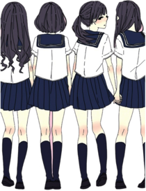 手绘女孩