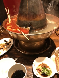 涮火锅新鲜羊肉