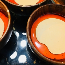 涮火锅麻酱小料