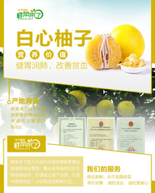 白心柚子详情页