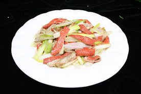 家常菜葱烧肥肠