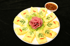 家常菜煎豆腐