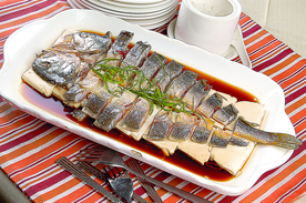 家常菜豆腐蒸黄鱼鲞