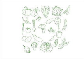 蔬菜矢量
