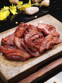 豫菜石板蒜香肉