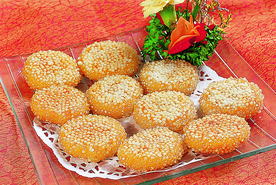 豫菜西米南瓜饼