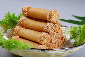 豫菜香芋吐丝卷
