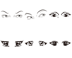 卡通眼睛