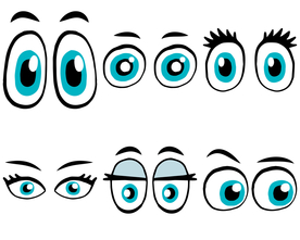 卡通眼睛
