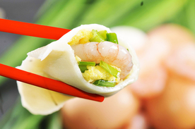 虾仁饺子