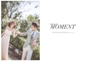 韩国风影楼婚相册模板之屋檐粉色