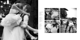 韩国风影楼婚相册模板之滴答街道